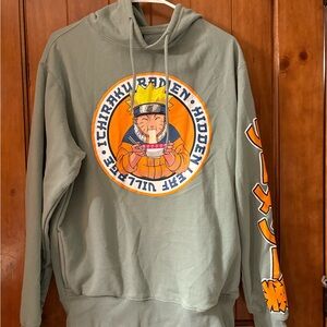 Naruto Graphic Hoodie - Green